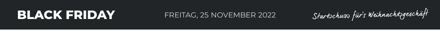 Seien Sie für diese kommerzielle Aktion bereit - 25.11.2022