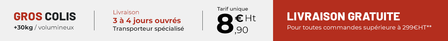 Livraison gros colis en 3 à 4 jours