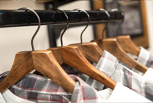 Cintres pour vêtements