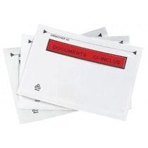 Pack de 100 pochettes transparentes documents ci-inclus format