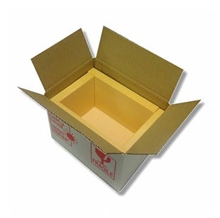 Boite d'emballage postal carton extra-plate - 24x18x5 -toutembal