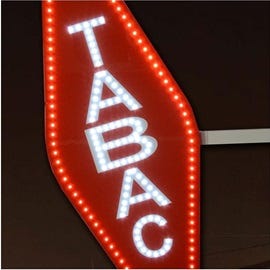 Enseigne lumineuse Tabac