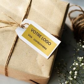 Etiquettes cadeaux personnalisables