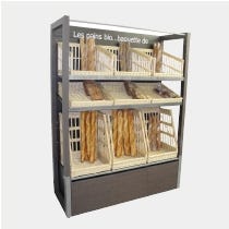 Meubles présentoir à pain & viennoiserie