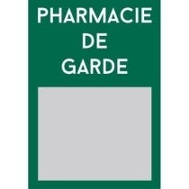 Plaque de garde