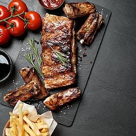 Plateau, plat et ravier