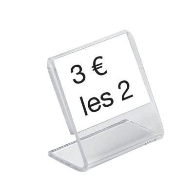 Porte-cartes d'étiquettes autocollantes, pocommuniste d'index, porte-cartes  en plastique transparent, porte-étiquettes adhésives