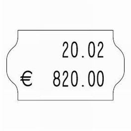 Etiquette Meto format 32x19mm blanc standard - par 30000 Etiquette Meto format 32x19mm blanc standard - par 30000