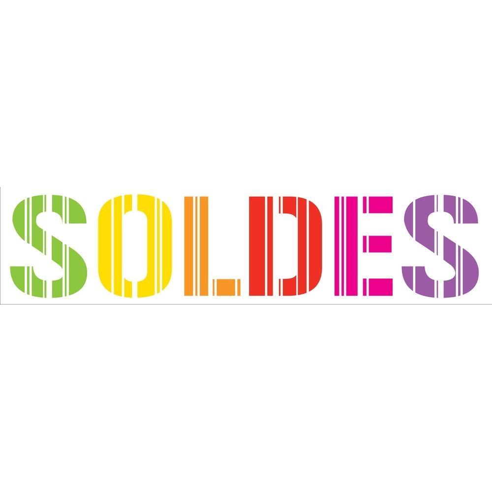 Affiche soldes gencod 86x20 cm Affiche soldes gencod 86x20 cm