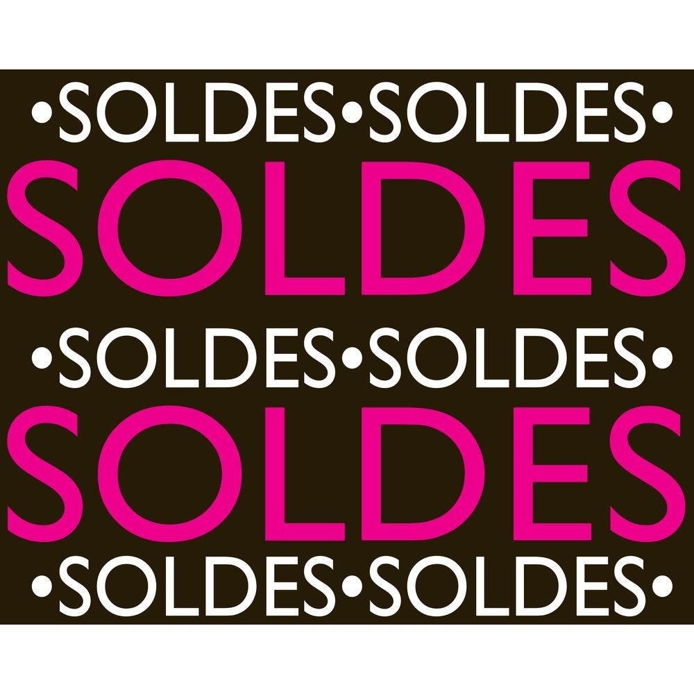 Affiche soldes Elégant noire 80 x 60 cm Affiche soldes Elégant noire 80 x 60 cm