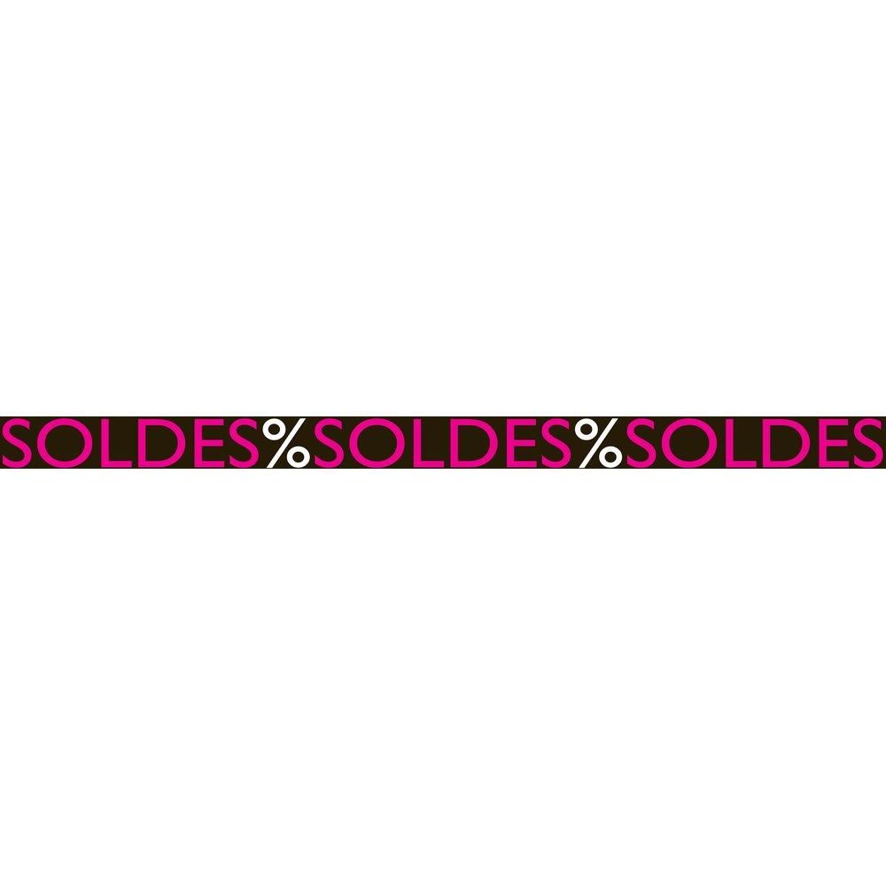 Affiche soldes Elégant noire 172 x 10 cm Affiche soldes Elégant noire 172 x 10 cm