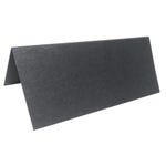 Etiquettes chevalet noir mat 8x7cm - par 120