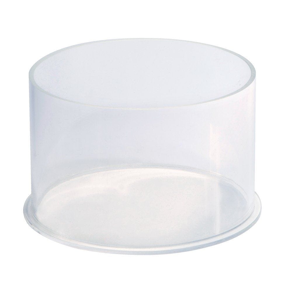 Bac de présentation plexi rond Ø15xH10cm Bac de présentation plexi rond Ø15xH10cm