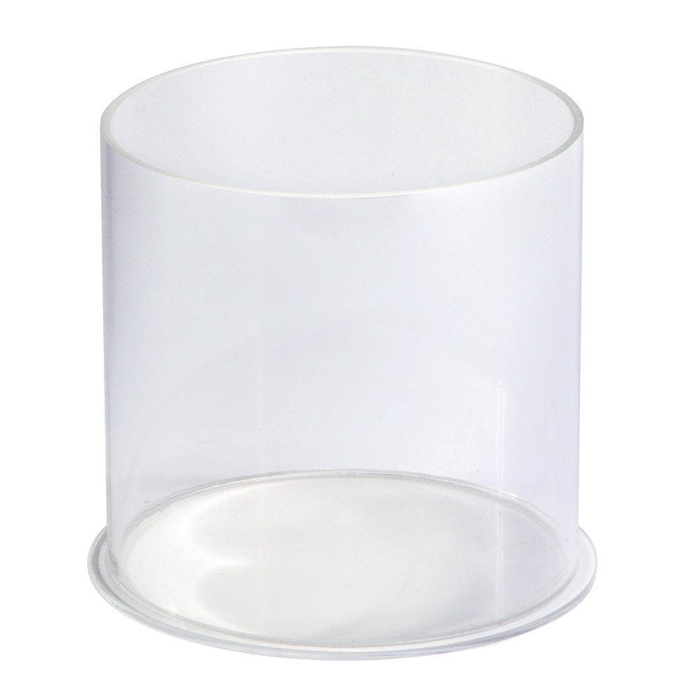 Bac de présentation plexi rond Ø15xH15cm Bac de présentation plexi rond Ø15xH15cm