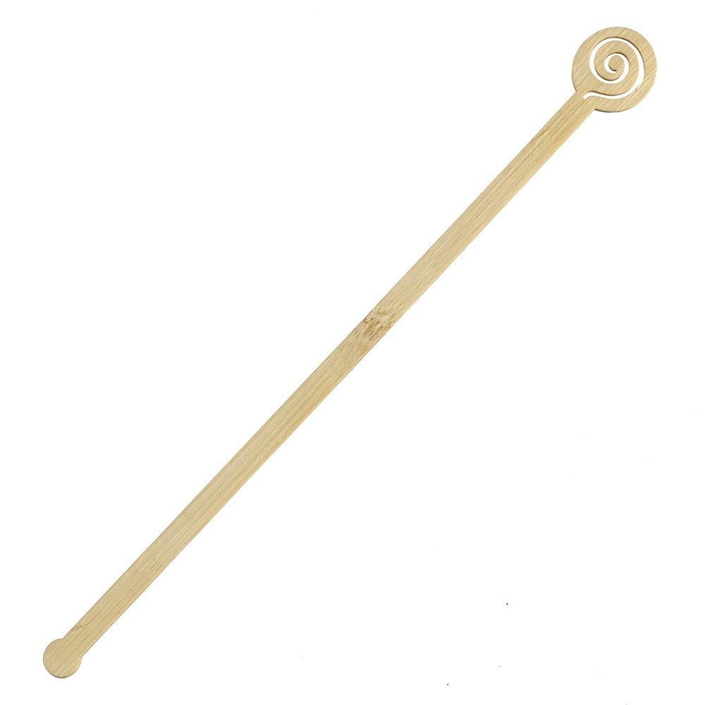 Agitateur bambou spirale 200mm - par 100 Agitateur bambou spirale 200mm - par 100