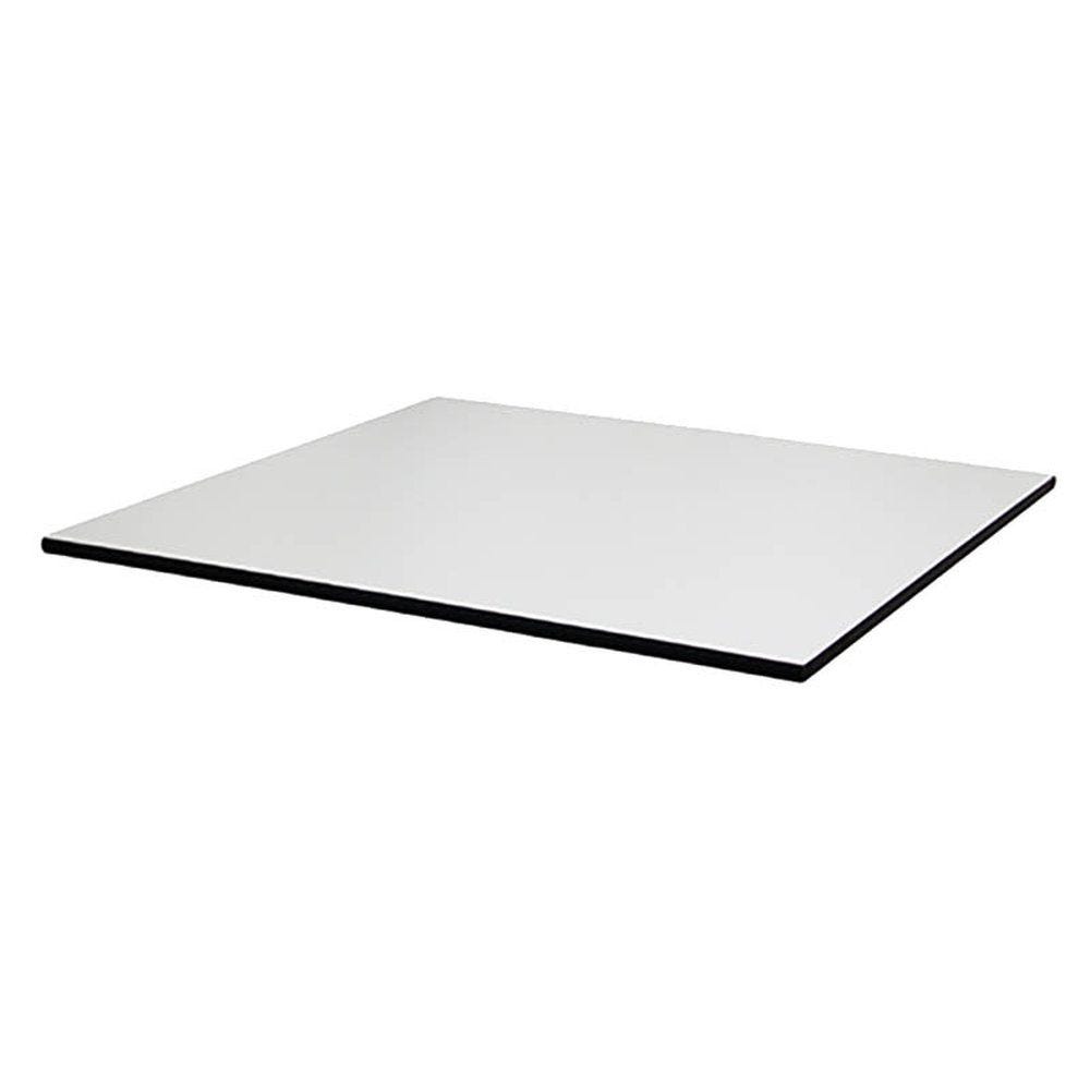 Plateau de table mesa 60x60cm gris perle