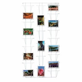 Présentoir mural pour cartes postales 18 + 6 vues Présentoir mural pour cartes postales 18 + 6 vues