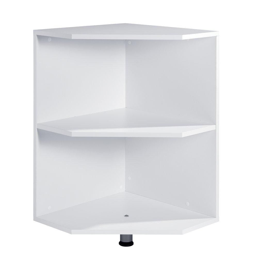 Angle de liaison L53xP53x93cm pour comptoir Banko - blanc Angle de liaison L53xP53x93cm pour comptoir Banko - blanc