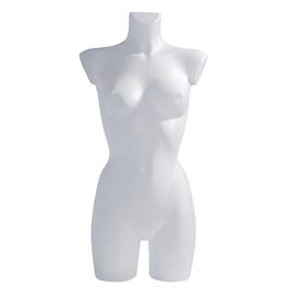 Buste femme torso blanc H84cm Buste femme torso blanc H84cm