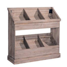 Meuble Héritage simple face avec séparateurs amovibles L119xP39xH120cm Meuble Héritage simple face avec séparateurs amovibles L119xP39xH120cm