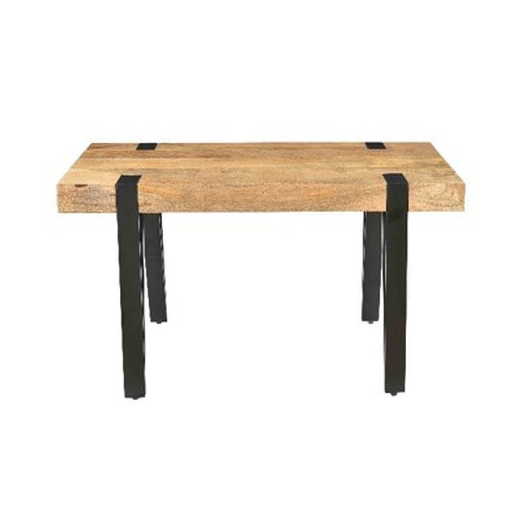Table bois et métal L90 x P50 x H50cm Table bois et métal L90 x P50 x H50cm