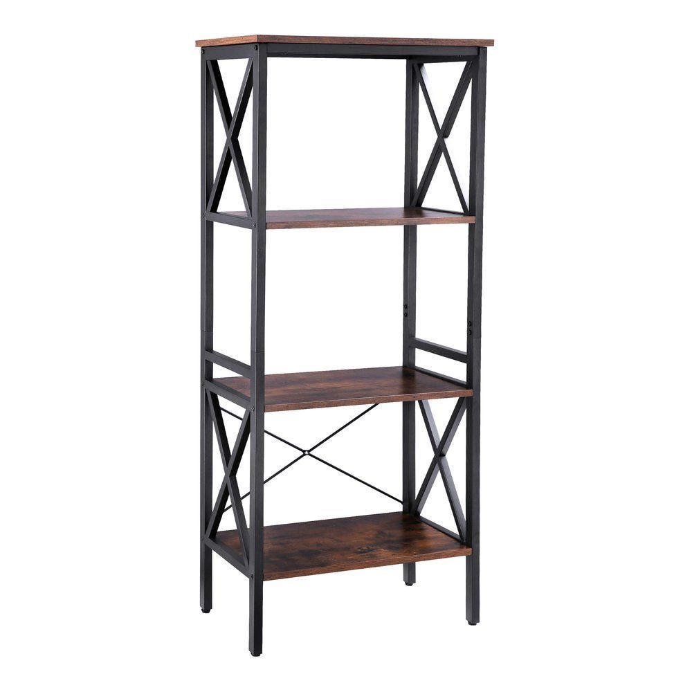 Etagère metal-bois L56 x P34 x H131 cm Etagère metal-bois L56 x P34 x H131 cm