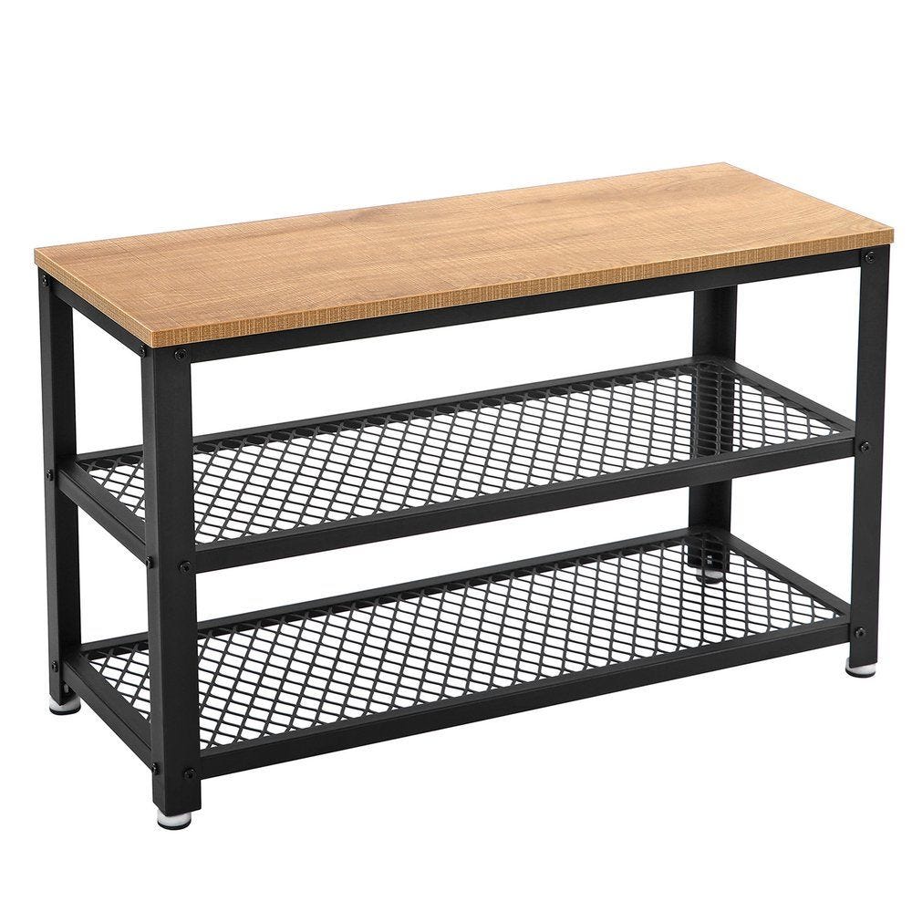 Etagère basse métal et bois L73 x P30 x H45 cm Etagère basse métal et bois L73 x P30 x H45 cm