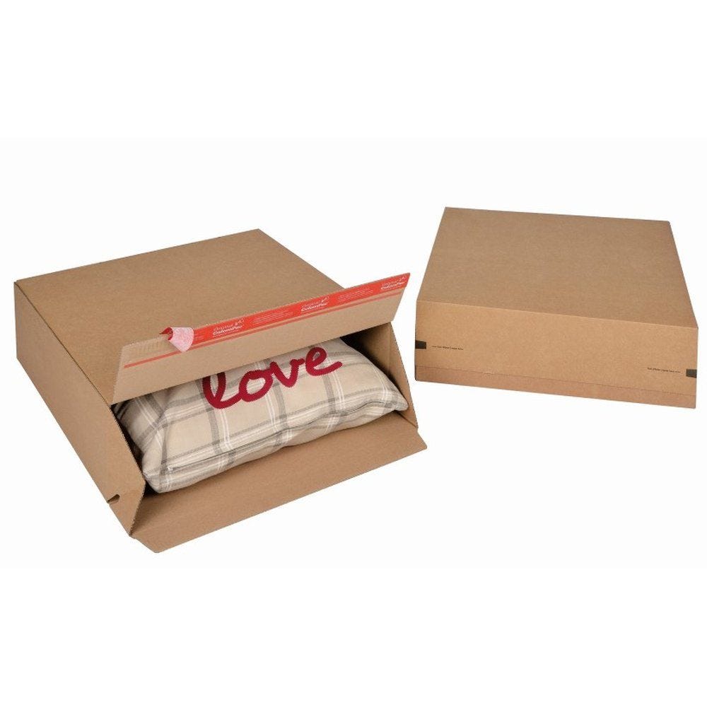 Boîte d'expédition antiforçage fond auto Eurobox L 394x144x387mm - par 10 Boîte d'expédition antiforçage fond auto Eurobox L 394x144x387mm - par 10