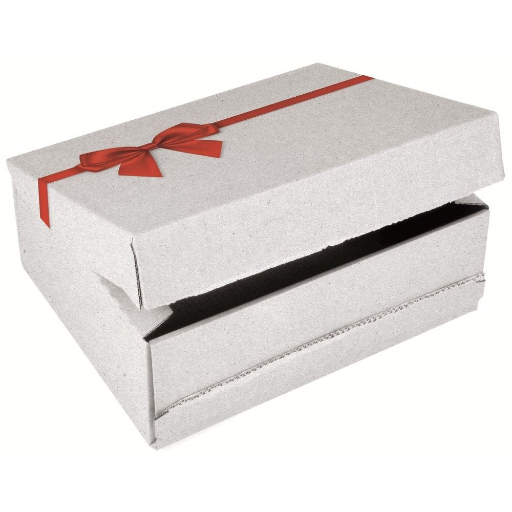 Boîte cadeau d'expédition 363x280x125mm Boîte cadeau d'expédition 363x280x125mm