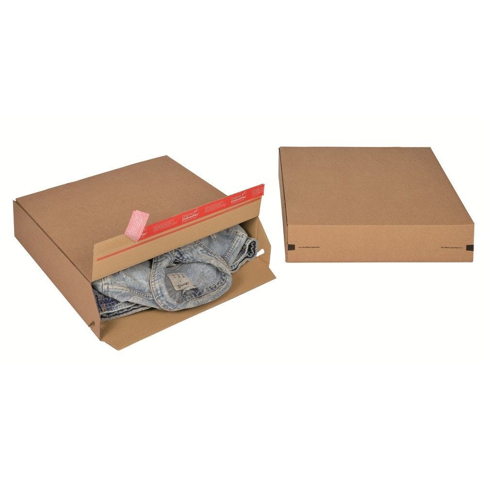 Boîte d'expédition antiforçage fond auto Eurobox L 394x94x387mm Boîte d'expédition antiforçage fond auto Eurobox L 394x94x387mm