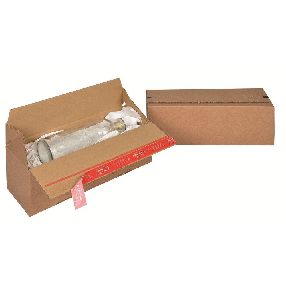 Boîte d'expédition antiforçage fond auto Eurobox L 394x144x137mm Boîte d'expédition antiforçage fond auto Eurobox L 394x144x137mm