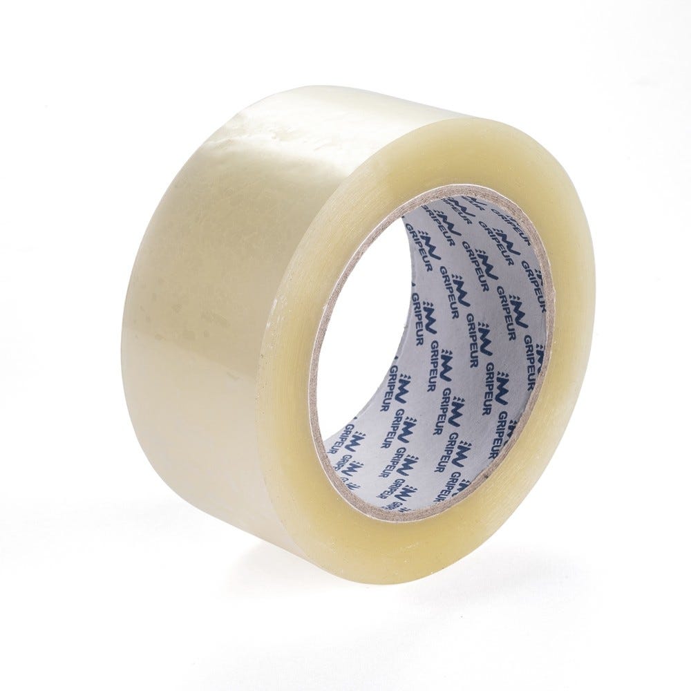 Adhésif polypropylène incolore 100m x 48mm - par 6 Adhésif polypropylène incolore 100m x 48mm - par 6