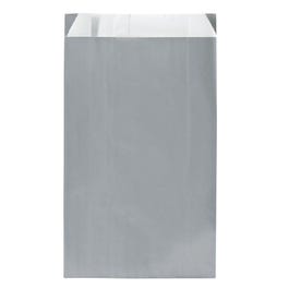 Pochettes cadeaux kraft vergé gris souris 24+6,5x41cm - par 250 Pochettes cadeaux kraft vergé gris souris 24+6,5x41cm - par 250
