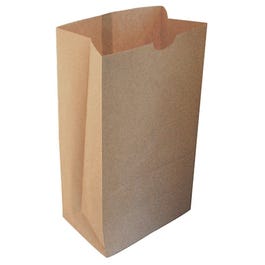Sac kraft SOS brun recyclé 18x11x28 cm - par 200 Sac kraft SOS brun recyclé 18x11x28 cm - par 200