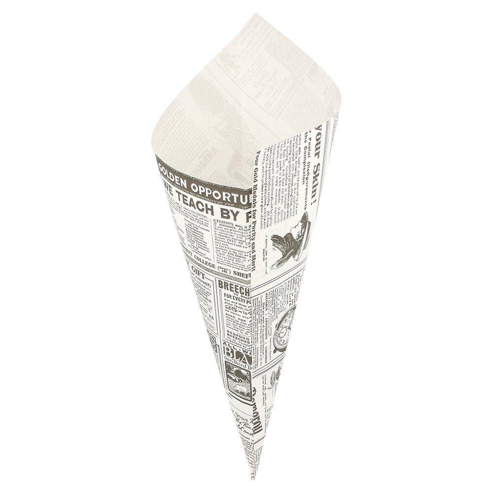 Cornet en papier ingraissable Times 250g 29,5x21cm - par 2000