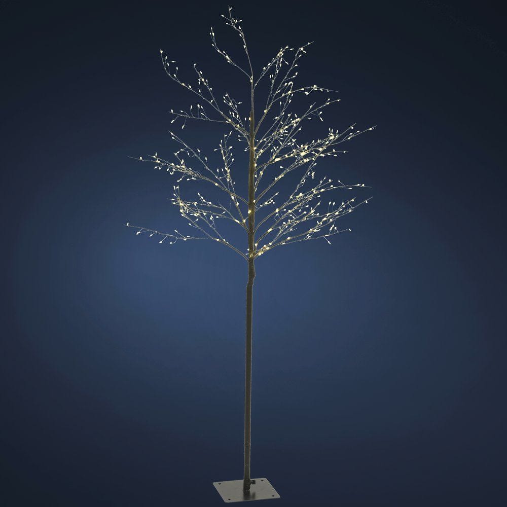 Arbre lumineux 720 micro LED blanc chaud Ø40x180cm Arbre lumineux 720 micro LED blanc chaud Ø40x180cm