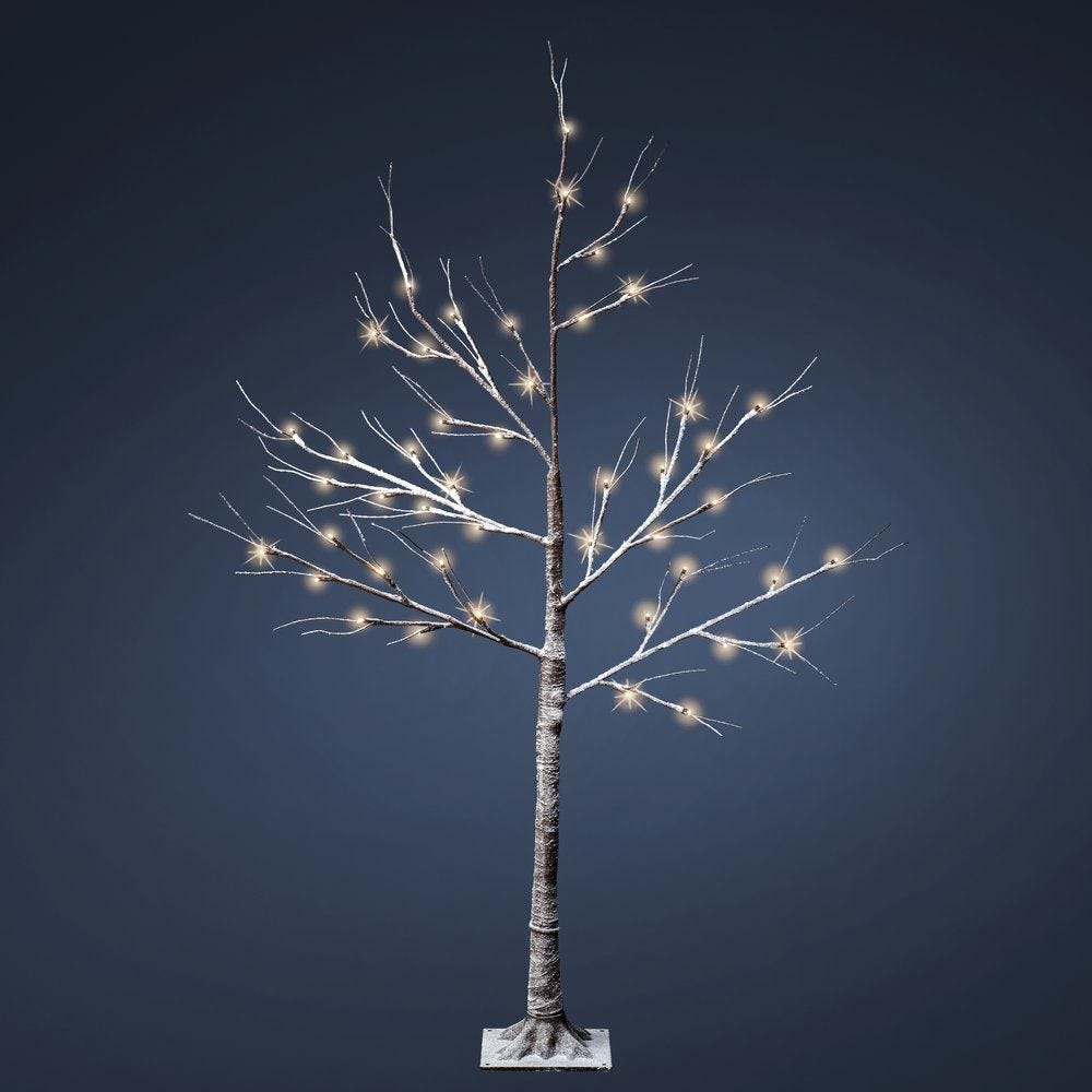 Arbre lumineux 48leds blanc chaud H.125cm Arbre lumineux 48leds blanc chaud H.125cm