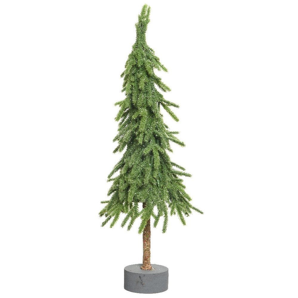 Arbre vert avec paillettes Ø20xH60cm Arbre vert avec paillettes Ø20xH60cm