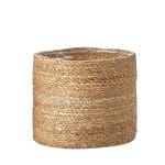 Paniers fibre végétale Ø26 x H24cm + Ø30 x H26cm