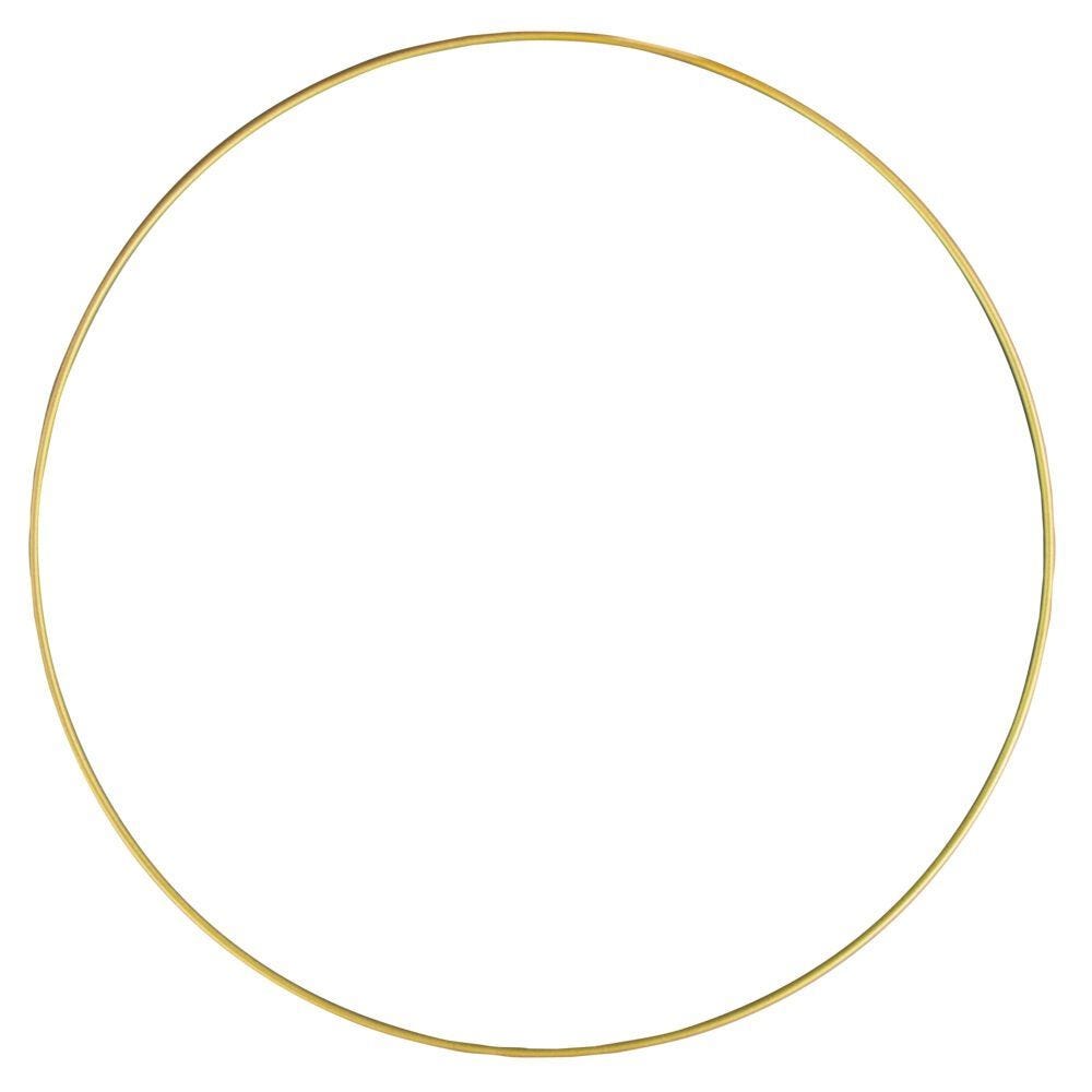 Anneau doré de décoration Ø70cm Anneau doré de décoration Ø70cm