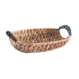 Panier à anses naturel ovale L27xP21xH11cm Panier à anses naturel ovale L27xP21xH11cm