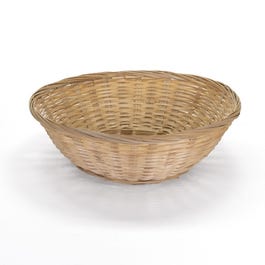 Panier bambou rond diamètre 31cmxhauteur 8cm Panier bambou rond diamètre 31cmxhauteur 8cm