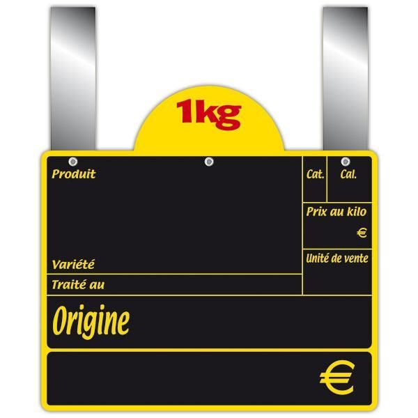 Ardoise variété avec disque conditionnement et pattes 15 x 12 cm par 10 Ardoise variété avec disque conditionnement et pattes 15 x 12 cm par 10