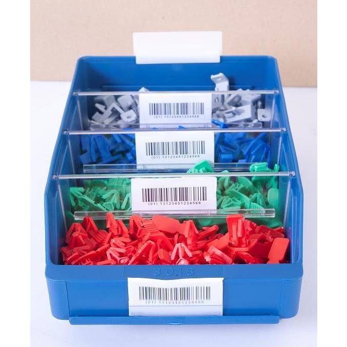 Cloison amovible hauteur 95 mm x longueur 120 mm pour bac probox - par 25 Cloison amovible hauteur 95 mm x longueur 120 mm pour bac probox - par 25