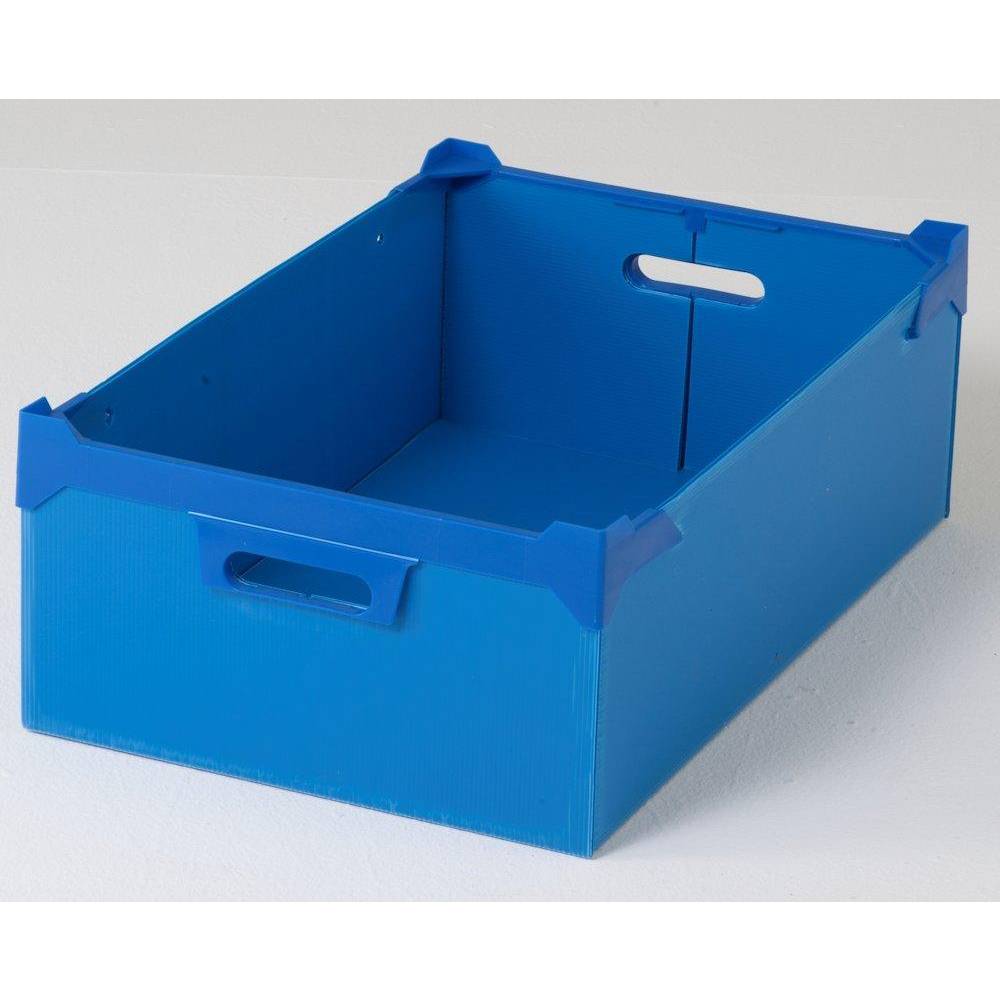 Caisses gerbables polypropylène éco profondeur 535 mm Caisses gerbables polypropylène éco profondeur 535 mm