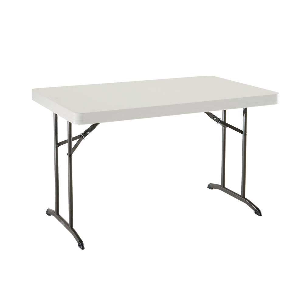 Table pliante rectangulaire 122 cm.