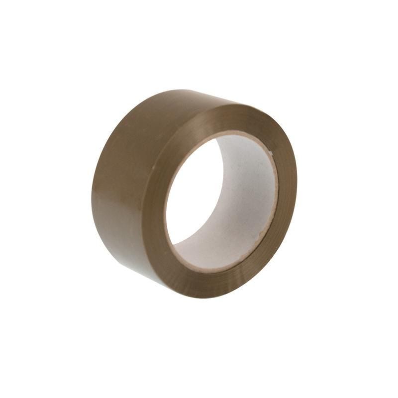 Adhésif polypropylène 48 mm x 100 m havane - 6 paquets de 6 pièces Adhésif polypropylène 48 mm x 100 m havane - 6 paquets de 6 pièces