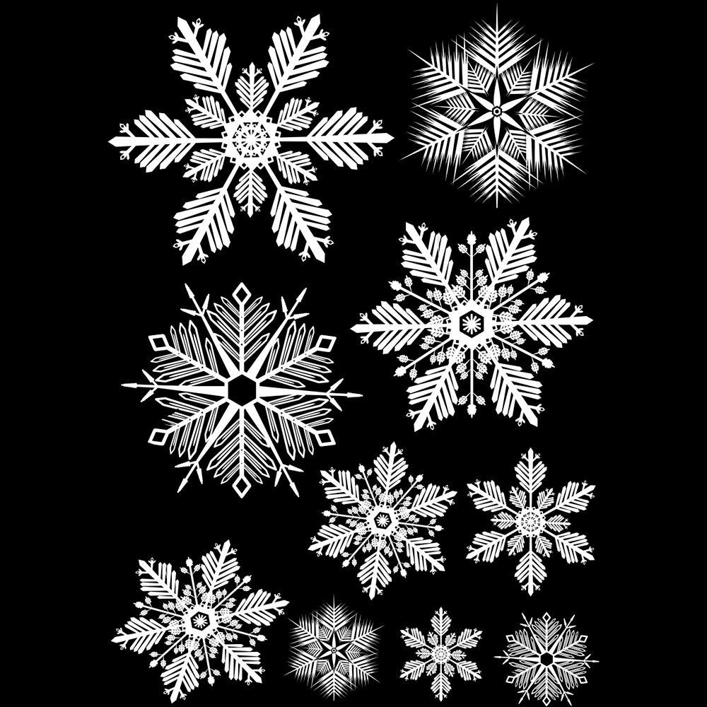 10 Cristaux blancs - 50 x 70 cm 10 Cristaux blancs - 50 x 70 cm