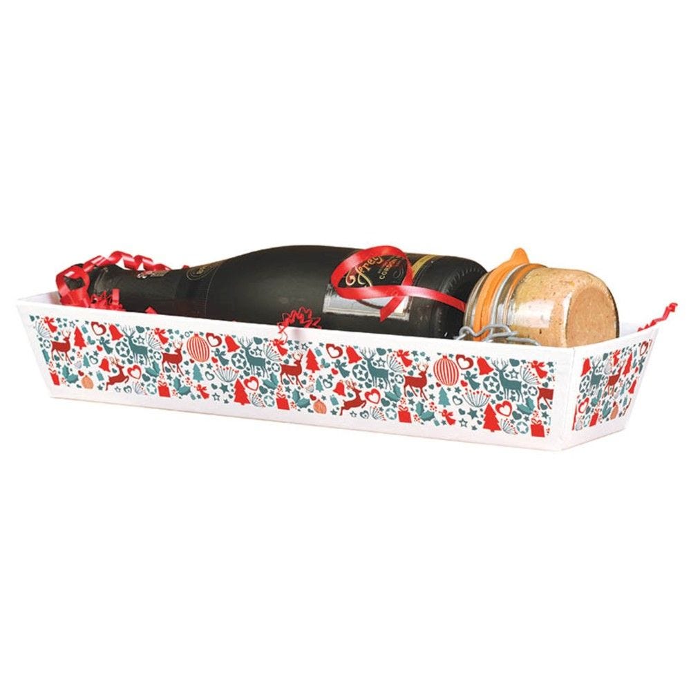 Banneton rectangle carton laponie gm - par 30 Banneton rectangle carton laponie gm - par 30
