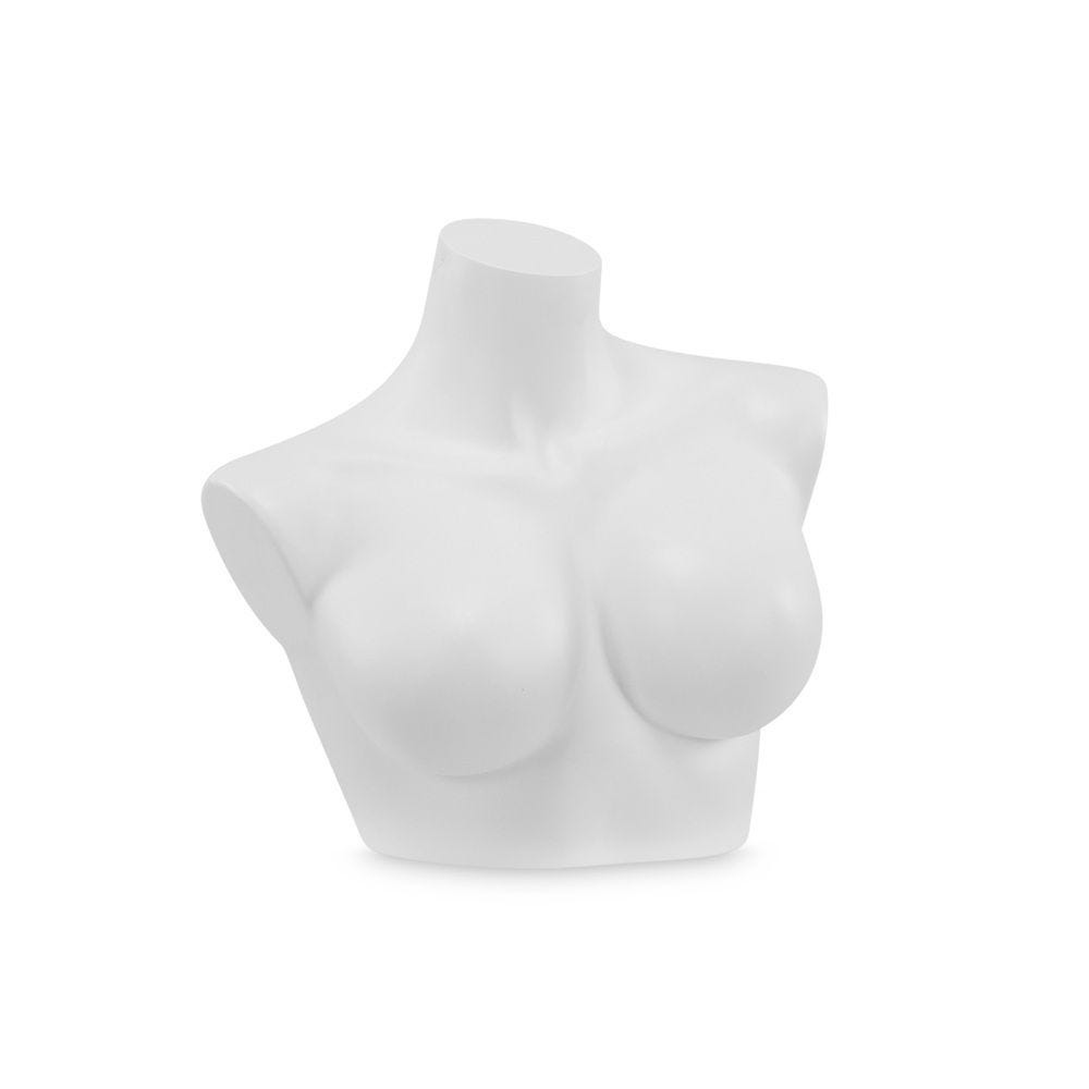 Buste court femme, bonnet E, blanc Buste court femme, bonnet E, blanc